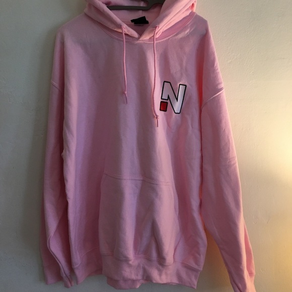 pink nelk hoodie
